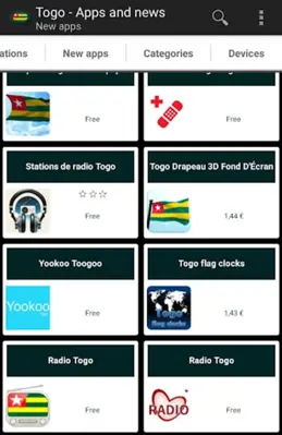 Togo apps android App screenshot 4